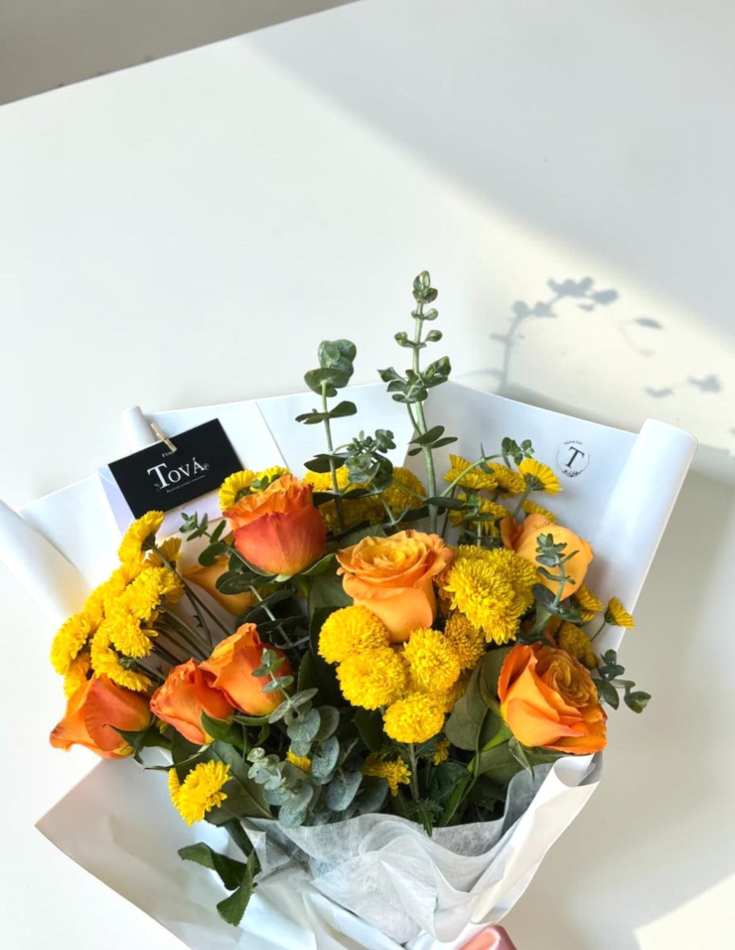 Ramo de Rosas Naranjas