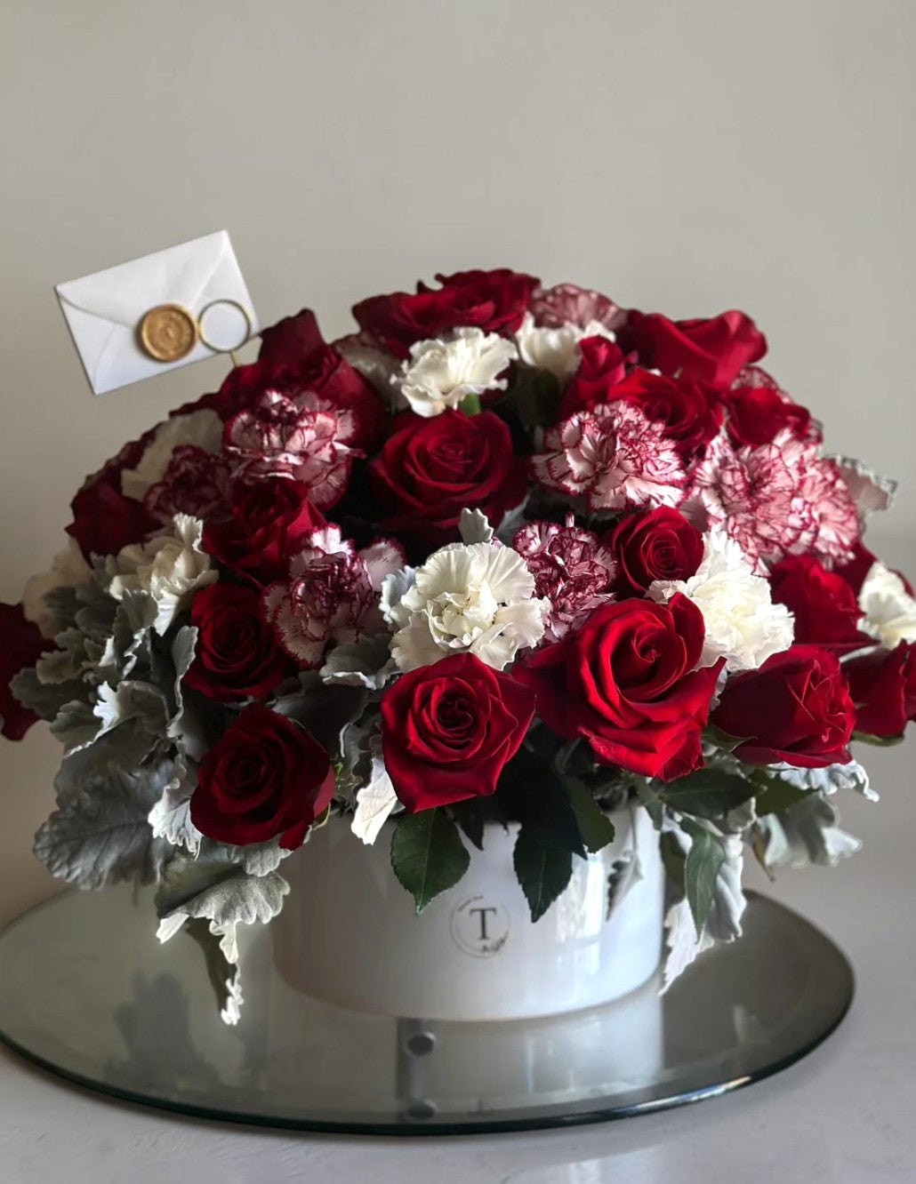 Arreglo de Rosas y Claveles